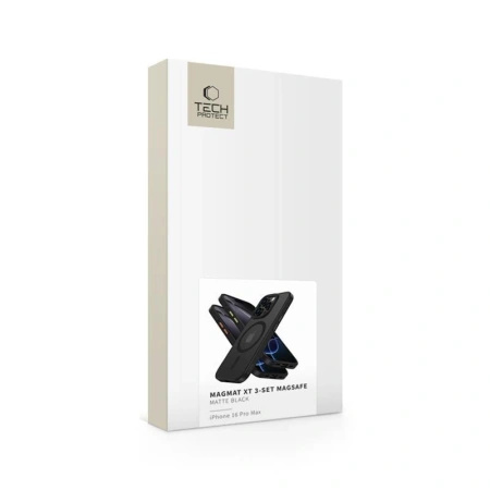 TECH-PROTECT ETUI MAGMAT MAGSAFE DO IPHONE 16 PRO MAX ZESTAW 3 SZTUKI