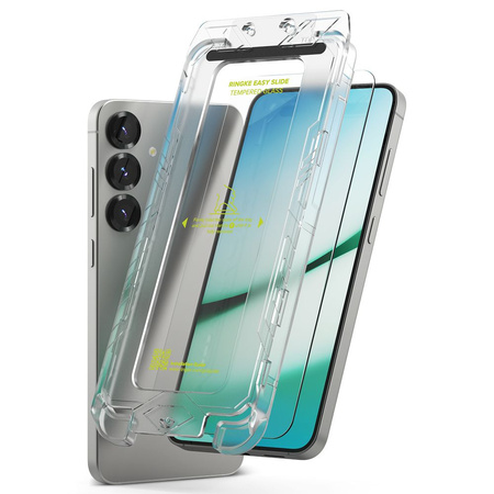 RINGKE SZKŁO HARTOWANE DO GALAXY S24 S25 EASY SLIDE 2-PACK OCHRONA EKRANU