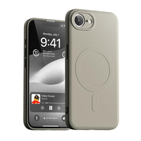 MERCURY ETUI SEMI-SILICONE MAGSAFE DO IPHONE 16E CASE Z ODPORNOŚCIĄ NA