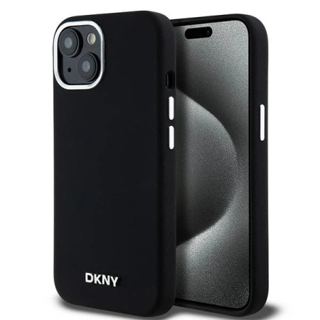 DKNY ETUI HARDCASE DO IPHONE 15 PLUS 14 PLUS 6.7 LIQUID SILICONE DO MAGSAFE