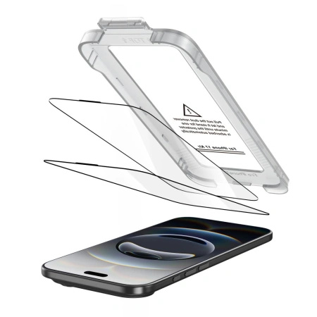 TECH-PROTECT SZKŁO HARTOWANE QUICK SET+ 2-PACK DO IPHONE 17 AIR OCHRONA