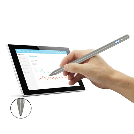TECH-PROTECT RYSIK PENS DO TABLETÓW I SMARTFONÓW Z WYSOKĄ PRECYZJĄ TITANIUM