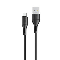 USAMS KABEL MICRO USB 2A DO ŁADOWANIA 1M DO TELEFONÓW 2A SZYBKIE ŁADOWANIE