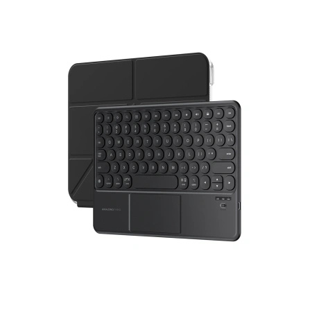 Etui z klawiaturą AMAZINGTHING Minimal Case Keylite Combo na iPad Air M3 13" - czarne