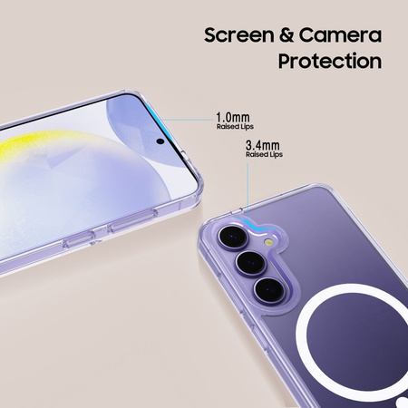 TECH-PROTECT FLEXAIR HYBRID DO SAMSUNG GALAXY S25 EDGE OCHRONA MAGNETYCZNA