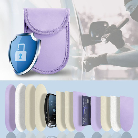 TECH-PROTECT KLR100 RFID BLOCKER CASE DO KLUCZY I TELEFONÓW OCHRONA SYGNAŁU