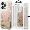 Guess GUHCP14XLFLSD iPhone 14 Pro Max 6,7" złoty/gold hardcase Paisley Liquid Glitter