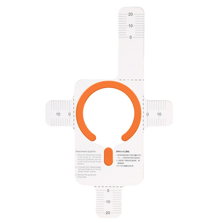 TECH-PROTECT MMP-200 MAGNETIC MAGSAFE RING COSMIC ORANGE