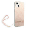 Guess GUOHCP14MH4STP iPhone 14 Plus 6,7" różowy/pink hardcase 4G Print Strap