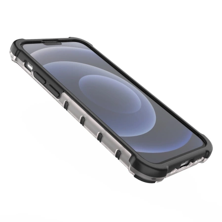 HURTEL PANCERNE ETUI DO IPHONE 13 MINI Z ŻELOWĄ RAMKĄ I WZMOCNIONĄ OCHRONĄ