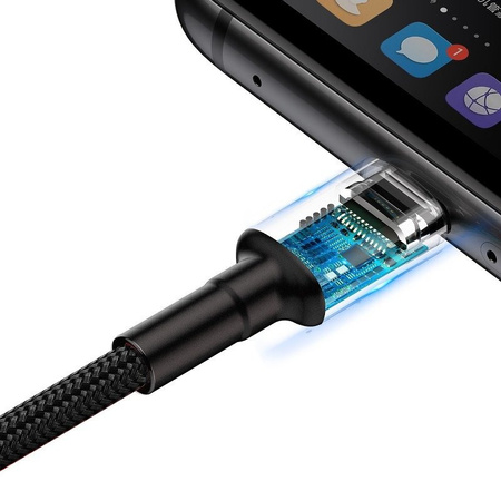 BASEUS KABEL USB DO USB-C 5A QC 3.0 HUAWEI SUPERCHARGE 1M DO TELEFONÓW