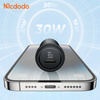 MCDODO FAST CAR CHARGER FOR PHONE USB-C LED + LIGHTNING CABLE