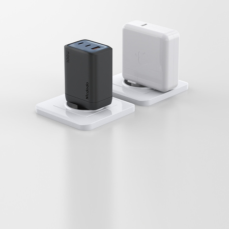 MCDODO ŁADOWARKA SIECIOWA ZASILACZ KOSTKA 3X USB-C PD USB 100W CZARNA
