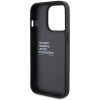 Etui BMW Leather Stamp Tricolor do iPhone 15 Pro - czarne