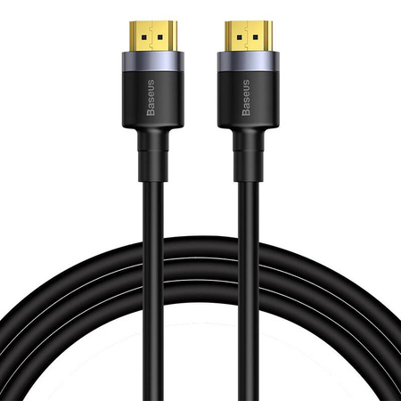 BASEUS KABEL HDMI 2.0 DO TV 1M 4K 3D PS4 XBOX Z METALOWĄ WTYCZKĄ