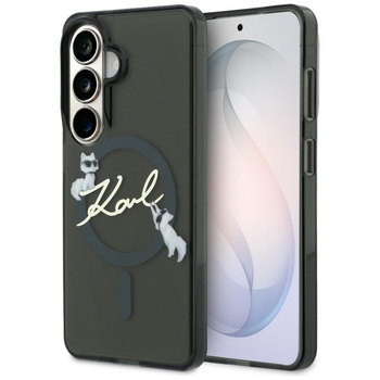 Etui Karl Lagerfeld IML KC Script        MagSafe do Samsung Galaxy S26 Plus czarny