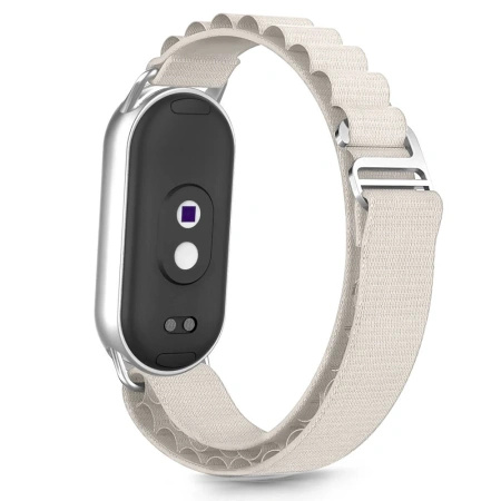 Pasek Tech-Protect Nylon Pro na Xiaomi Smart Band 8 / 9 / 10 / NFC - beżowy