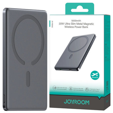 JOYROOM POWERBANK JR-PBM08 MAGNETYCZNY DO TELEFONÓW 5000MAH 20W DESIGN SLIM