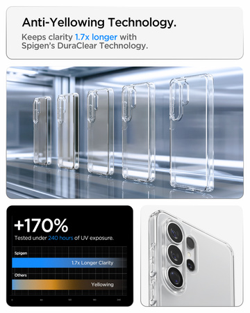 Spigen Ultra Hybrid, crystal clear - Samsung Galaxy S26 Ultra