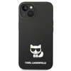 Karl Lagerfeld KLHCP14MSLCTBK iPhone 14 Plus 6,7" hardcase czarny/black Silicone Choupette Body