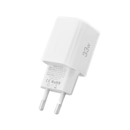 TECH-PROTECT ŁADOWARKA SIECIOWA NCM33W 2-PORTY PD33W QC3.0 DO APPLE