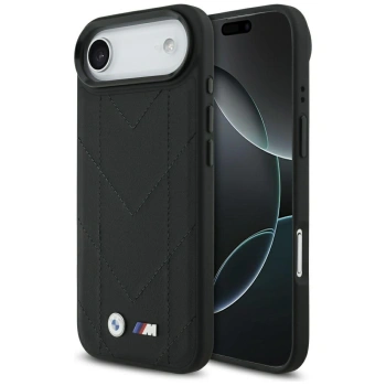 BMW ETUI M QUILTED LOGO DO IPHONE 17 AIR MAGSAFE DESIGNERSKA OCHRONA