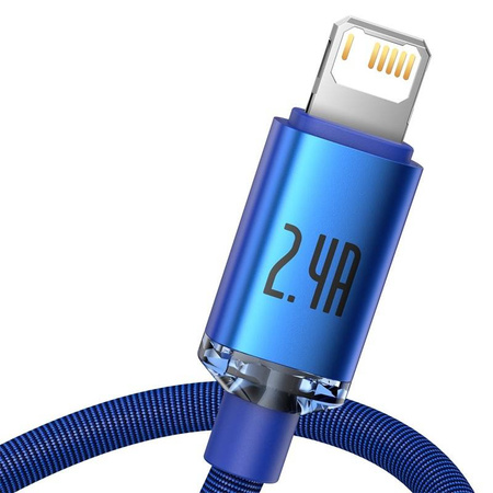 BASEUS KABEL USB DO LIGHTNING 2M DO IPHONE 12 13 14 11 2.4A SZYBKIE