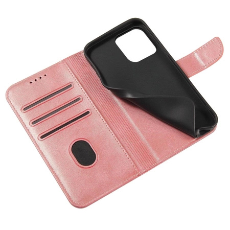 HURTEL ETUI DO SAMSUNG A15 MAGNET CASE Z KLAPKĄ I PORTFELEM WYSOKA OCHRONA