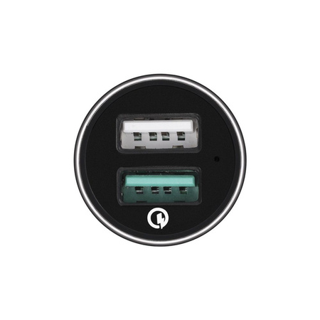 SPIGEN F27QC ŁADOWARKA SAMOCHODOWA QC3.0 DO TELEFONÓW 2-PORTOWA WYSOKA MOC