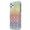 Guess GUHCN65PEOML iPhone 11 Pro Max multicolor hard case Iridescent 4G Peony