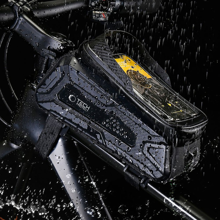 TECH-PROTECT SAKWA DO ROWERU TORBA NA ROWER DO MONTAŻU UNIWERSALNEGO CZARNA