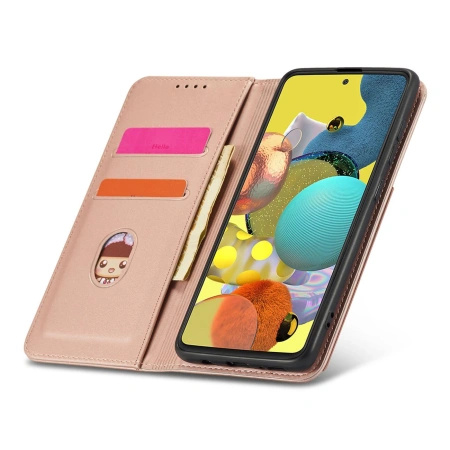 HURTEL MAGNETYCZNE ETUI DO XIAOMI REDMI NOTE 11 PRO POKROWIEC PORTFEL KARTY