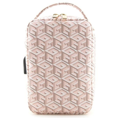 Torba Guess GUHBHGCFSEP Organizer - różowe GCube Stripe