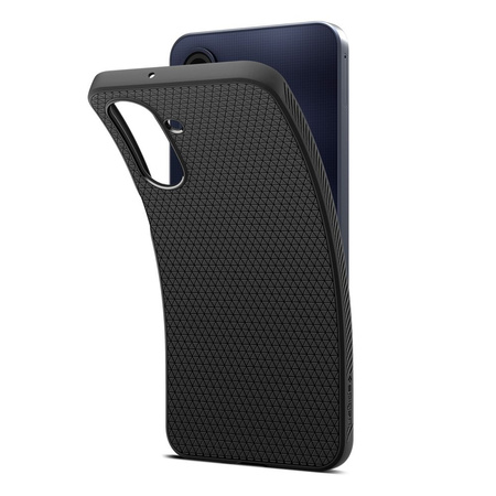 SPIGEN ETUI LIQUID AIR DO SAMSUNG GALAXY A26 5G MATTE BLACK ANTYPOŚLIZGOWE