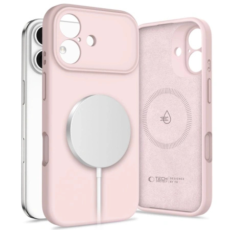 TECH-PROTECT ETUI SILIKONOWE MAGSAFE DO IPHONE 17 OCHRONA I KOMFORT