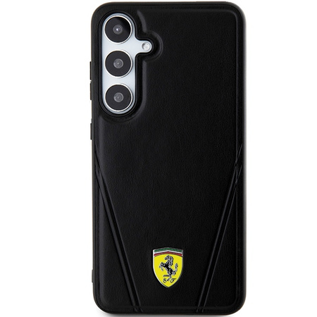 FERRARI HARDCASE HOT STAMP V LINES DO SAMSUNG S24+ S926 DO MAGSAFE