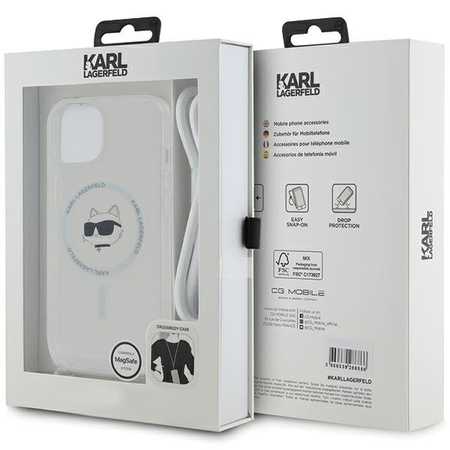 KARL LAGERFELD ETUI HARDCASE CASE POKROWIEC DO IPHONE 13 14 15 DO MAGSAFE