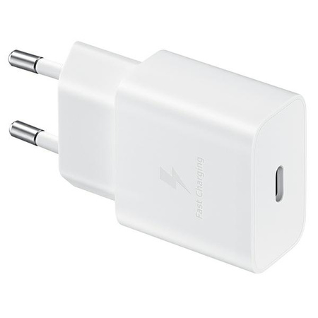 SAMSUNG ŁADOWARKA SIECIOWA 15W DO GALAXY S21 S22 S23 A52 A53 Z KABLEM USB-C