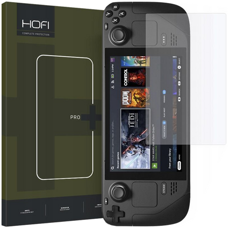 HOFI SZKŁO HARTOWANE GLASS PRO+ DO STEAM DECK OLED SZYBKA I ŁATWA APLIKACJA