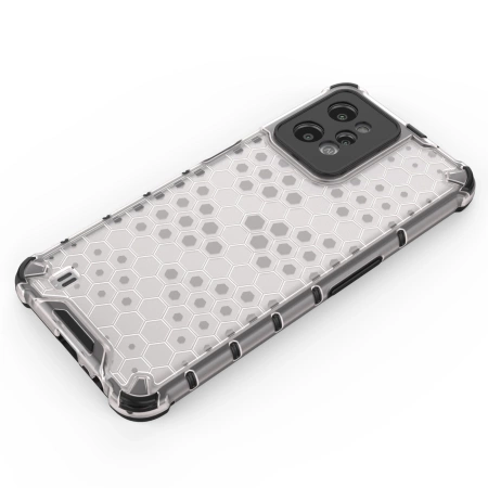 HURTEL ETUI PANCERNE DO REALME C31 HONEYCOMB Z ŻELOWĄ RAMKĄ OCHRONNE