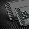 Carbon Case elastyczne etui pokrowiec Nokia X100 czarny