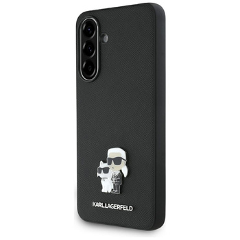 KARL LAGERFELD ETUI DO SAMSUNG GALAXY A36 SAFFIANO Z METALOWYM LOGO K&C