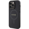 Etui Guess GUHMP14XPSAHMCK na iPhone 14 Pro Max 6.7" - czarne Saffiano MagSafe