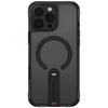 Etui Skinarma Helix do iPhone 16 Pro Max Magnetic Charging 360 Rotating Stand czarny