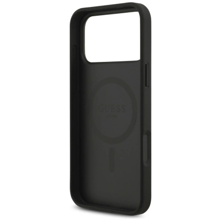 GUESS ETUI 4G CIRCLE CLASSIC LOGO MAGSAFE DO IPHONE 17 PRO MAX LUKSUSOWA