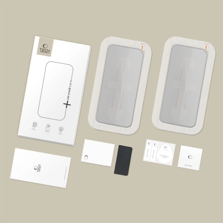 TECH-PROTECT SZKŁO PRYWATYZUJĄCE QUICK SET SPY+ DO IPHONE 16 PRO 2-PACK