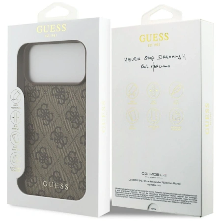 GUESS ETUI 4G CLASSIC DO IPHONE 17 PRO MAX O OCHRONIE I WYTRZYMAŁYM