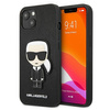 Karl Lagerfeld KLHCP13SOKPK iPhone 13 mini 5,4" czarny/black hardcase Saffiano Ikonik Karl`s Patch