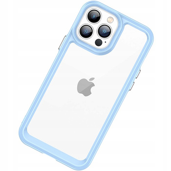 HURTEL ETUI WZMOCNIONE Z ELASTYCZNĄ RAMKĄ DO IPHONE 15 PRO MAX OUTER SPACE