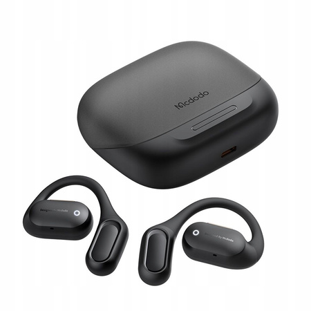 MCDODO SŁUCHAWKI BEZPRZEWODOWE ZAUSZNE BLUETOOTH 5.4 Z MIKROFONEM ETUI CLIP
